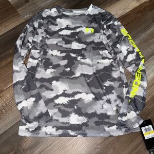 Under Armour Halo Gray Long Sleeve Shirt
